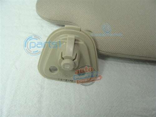 2009-2011 Nissan Versa Sedan Gray Sun Visor Genuine New