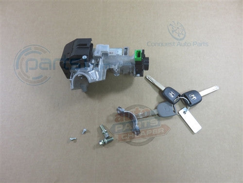 2007-2011 Honda Civic Ignition Switch Lock Cylinder With Keys Genuine New