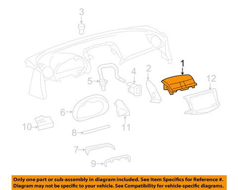 2006-2012 Toyota Rav4 Center Dash Air Vents Gray Genuine