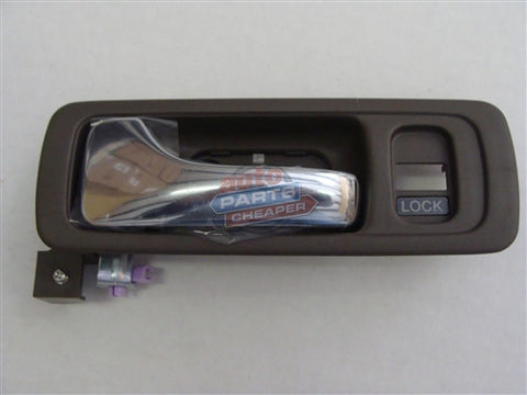 1996-2003 Acura RL Front Interior Door Handle (Taupe) Genuine New