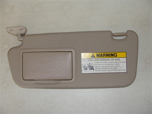 2004-2006 Hyundai Elantra Sun Visor Genuine New Updated Design